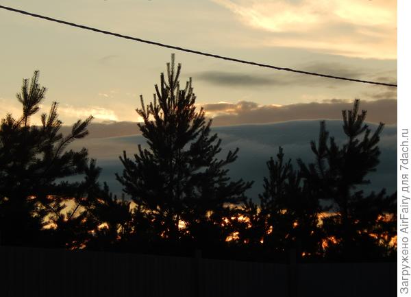 Кучкуются тучки