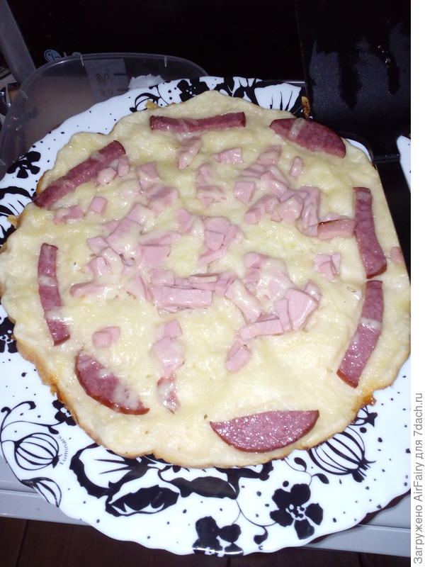 Ленивая пицца на сковородке