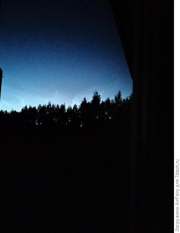 Недавние серебристые облака поднимались как крылья над лесом