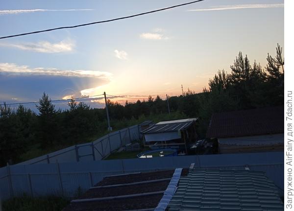 p.s. Снимал сын, так что знаем, что завалили горизонт:-)