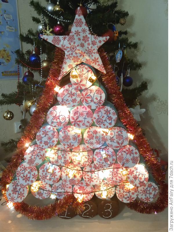 Адвент елочка на 31 день