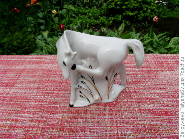 Фарфоровая статуэтка СССР (без клейма)