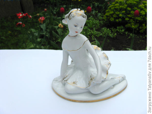 Фарфоровая статуэтка &quot;Юная балерина Машенька&quot; ЛФЗ 1950-1954 г.г. (Память о родительском доме)