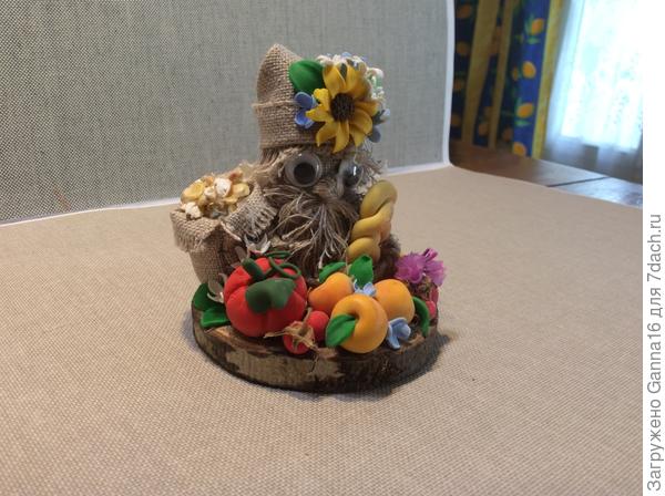 Моя самая первая поделка в этой области. Домовой