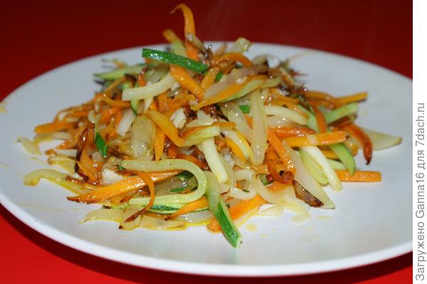 Овощи готовы