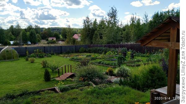 Общий вид со стороны дома