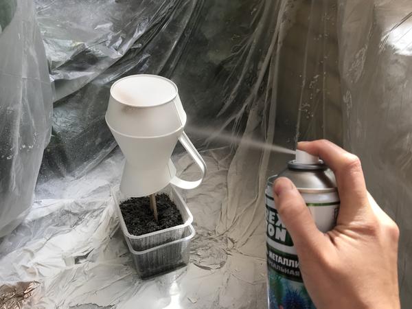 Окрашивание кувшина