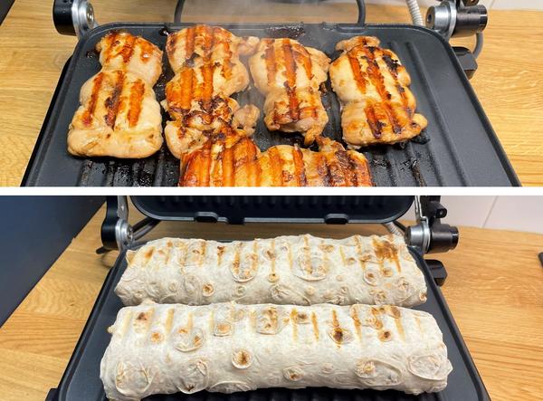 Шаурма в армянском лаваше с курицей