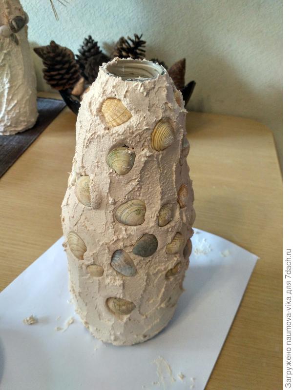 выкладываем ракушки