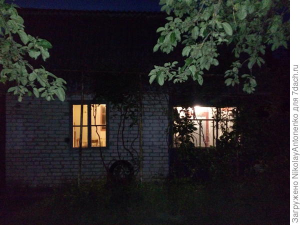 свет в окнах