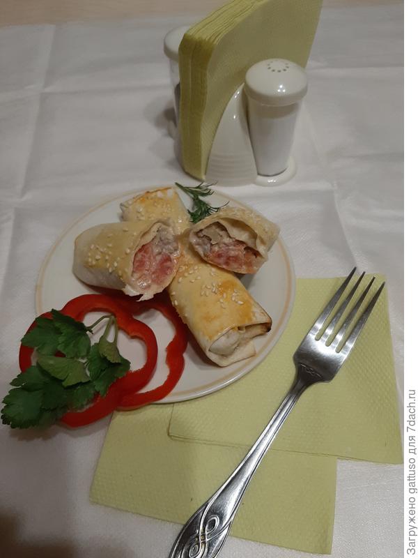 Конвертики с мясом - пошаговый рецепт приготовления с фото () Конвертики с мясом - пошаговый рецепт приготовления с фото