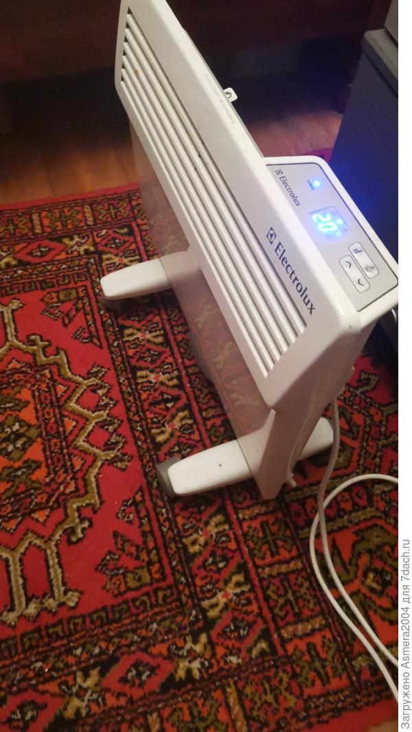 В доме тепло, и это радует