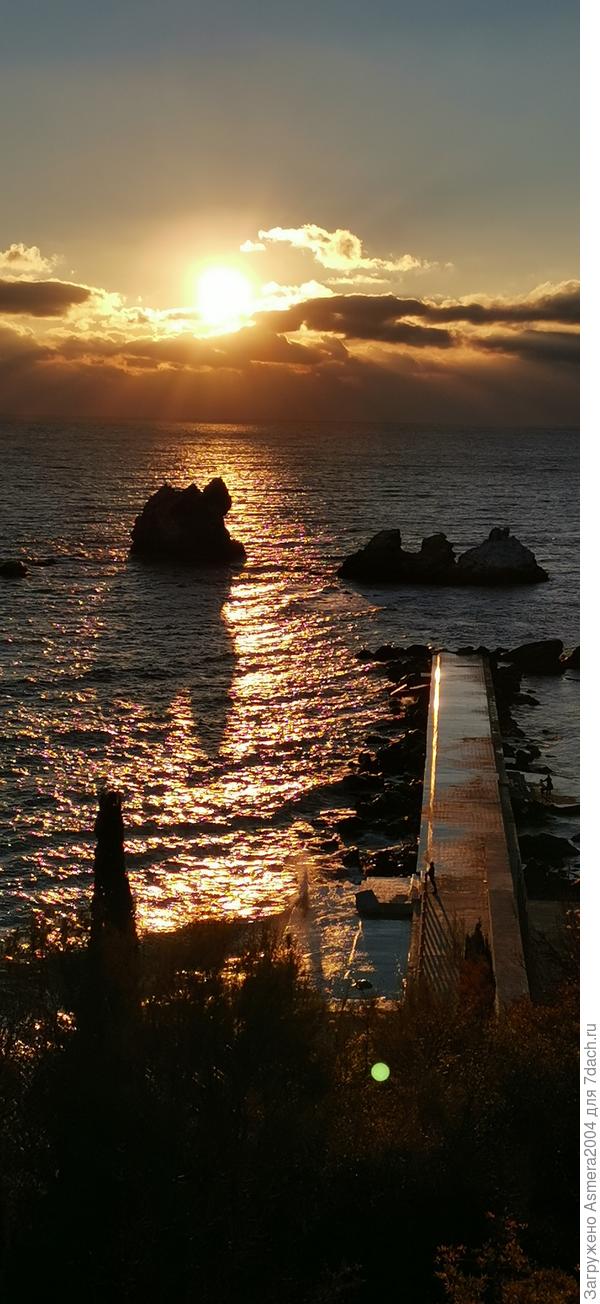 Рассветы с нашего балкона