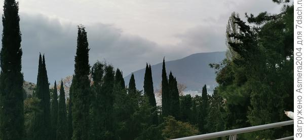 Вид с площадки у столовой