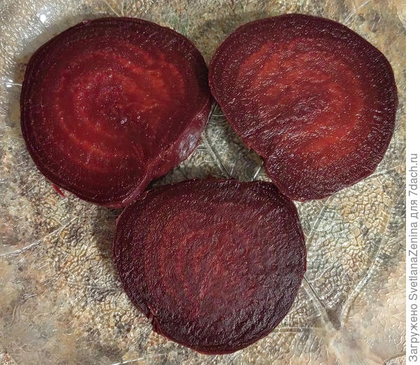 Варёная в разрезе