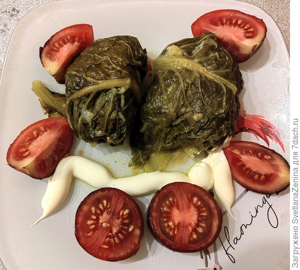 Голубцы из кочанного салата