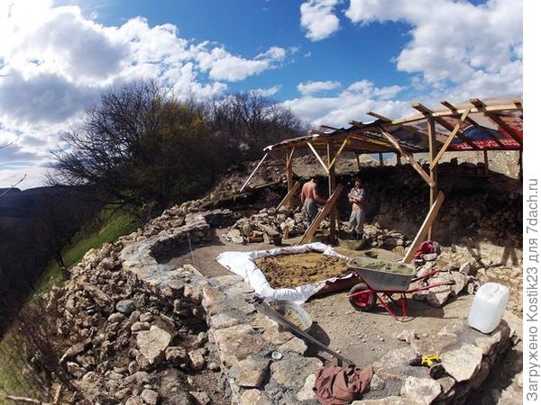 Стройка дома ...