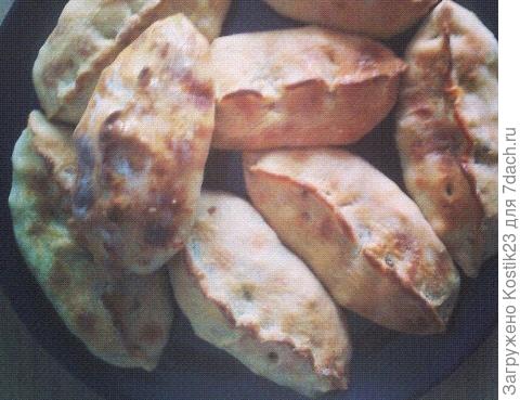 Вот вам пирожки с пылу с жару из духовки буквально вчера на море делал на ужин с капутой ,яйцом и луком...:)