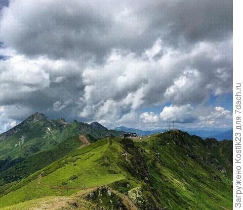Краснодарский край,Красная поляна,Июнь 2017.