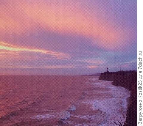 Краснодарский край,Геленджик,Толстый мыс,Маяк,Ноябрь 2016