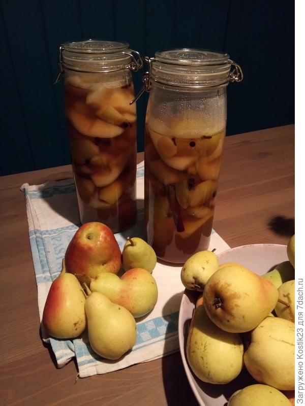 Пряные-маринованные груши :)