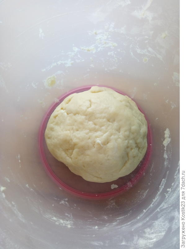 Готовое тесто...