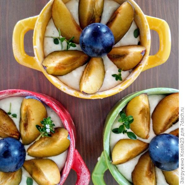 Пряный кекс со сливами и кокосовой стружкой и горячий кофейный шоколад с мятной ноткой () Пряный кекс со сливами и кокосовой стружкой и горячий кофейный шоколад с мятной ноткой
