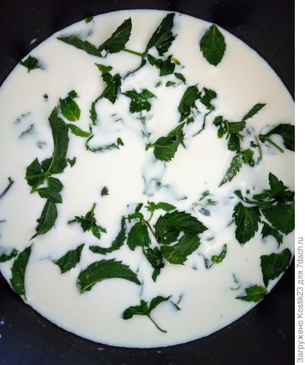 Пряный кекс со сливами и кокосовой стружкой и горячий кофейный шоколад с мятной ноткой () Пряный кекс со сливами и кокосовой стружкой и горячий кофейный шоколад с мятной ноткой