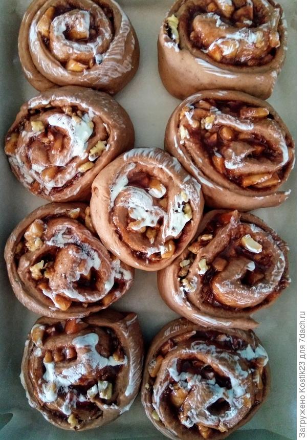 Рулетики поднялись и просятся в духовку