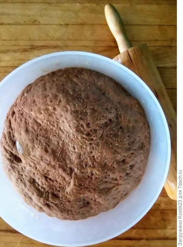 Душистое и воздушное тесто созрело