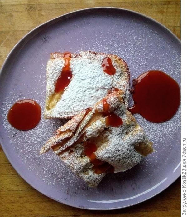 &amp;quot;Шарлотка&amp;quot; с домашним абрикосовым джемом :)