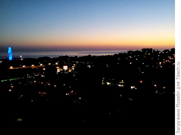 Таким панорамным видом встретила нас Лазаревка