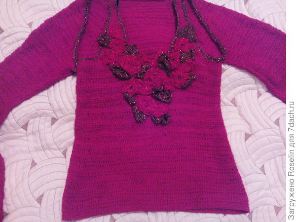 Проба пера крючком. Топик и болеро.