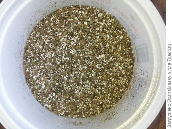 моя питательная смесь! измельчила блендером.