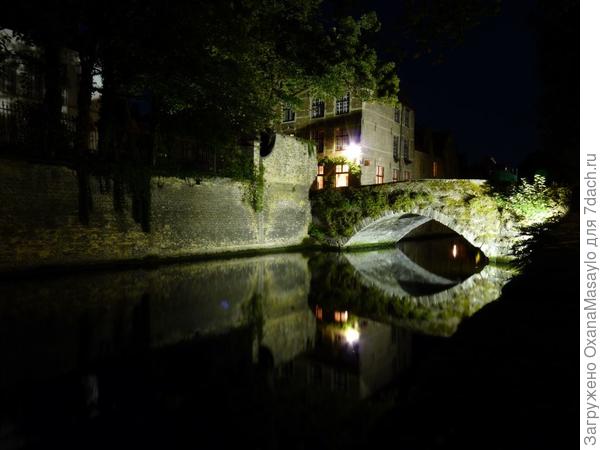 Ночные прогулки по г. Брюгге, Бельгия.