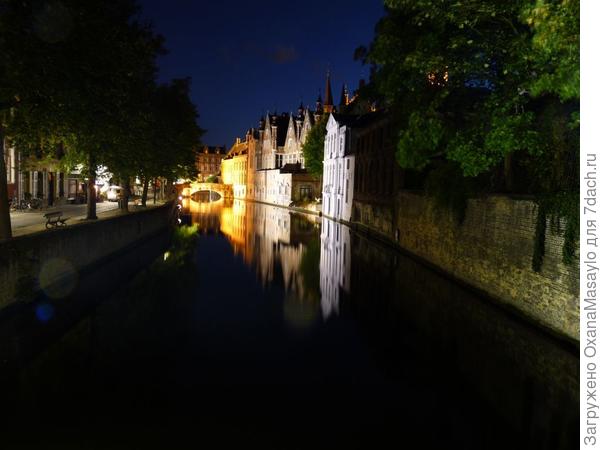 Ночные прогулки по г. Брюгге, Бельгия.