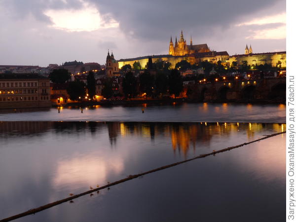 на реке Влтава.