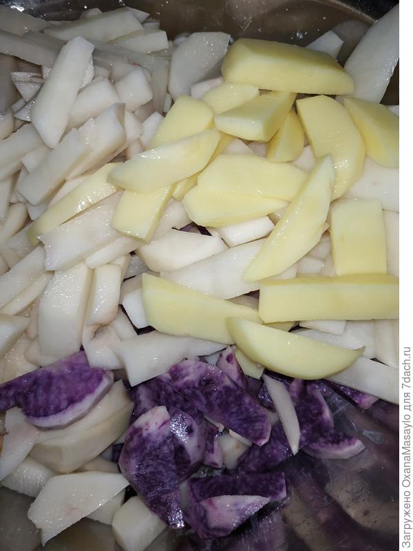 картофель всех цветов!