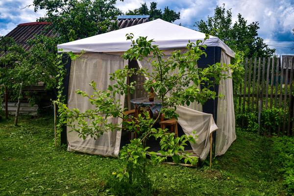 Садовый тент-шатёр. Фото MargaRita