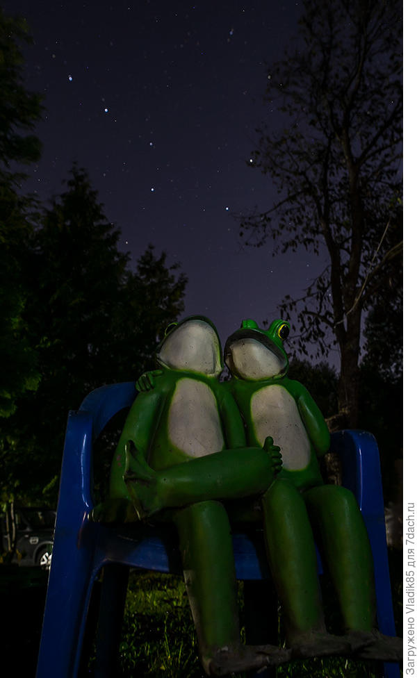 Похоже он не только  звезду, а целую медведицу...