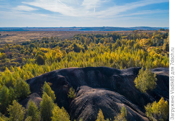Это там, где коптер решил от меня рвануть)