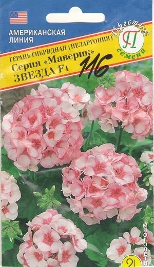 Пеларгония F1 "Маверик" "Звезда"