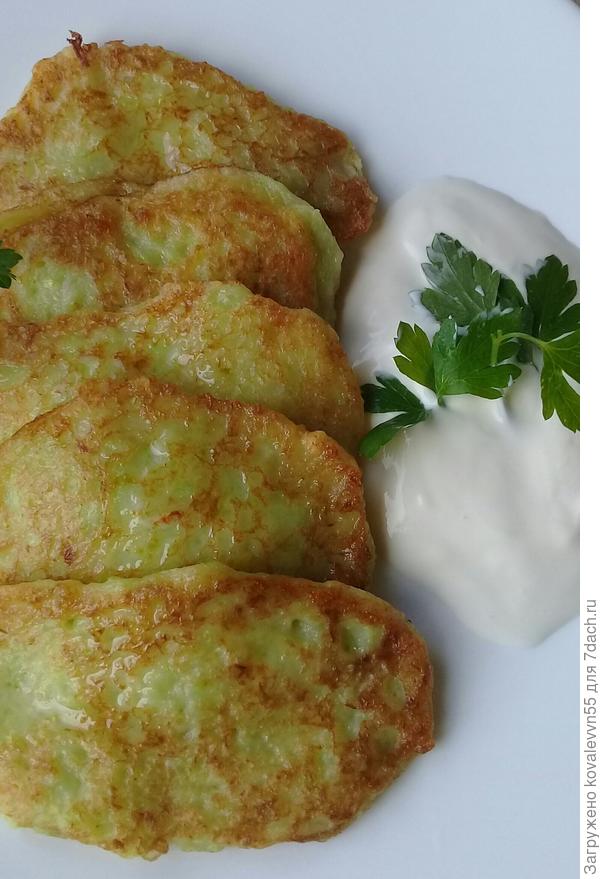 Драники из кабачков Дядя Федор