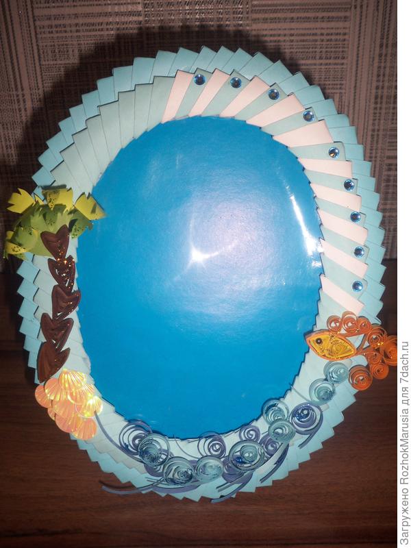 Рамочка для фото в морской тематике