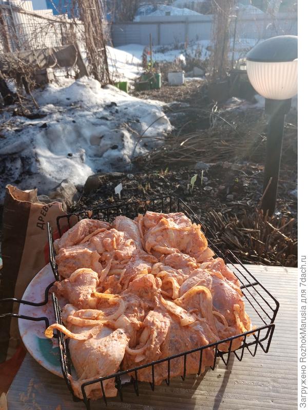 Замариновали пару курочек)