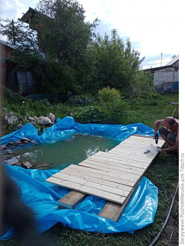 Доска для прыжков в воду своими руками