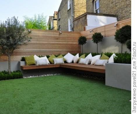 вот так хочется чтобы зона забора выглядела