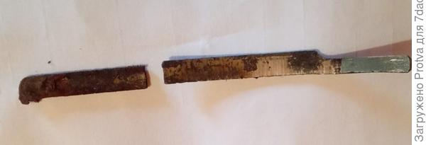 сломанная самодельная пружина