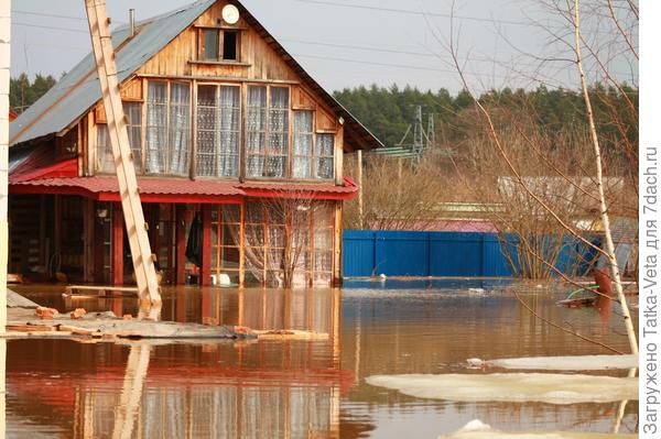 Весеннее наводнение.