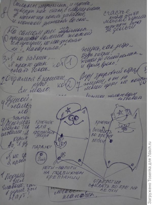 Тексты и рисунок